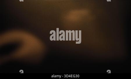 Warm brown retro film texture with faded glow and dusty vintage grain Stock Photo