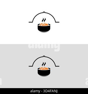 modern hot fast food restaurant Stock Vector