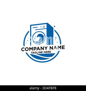 24-hour washing machine Stock Vector