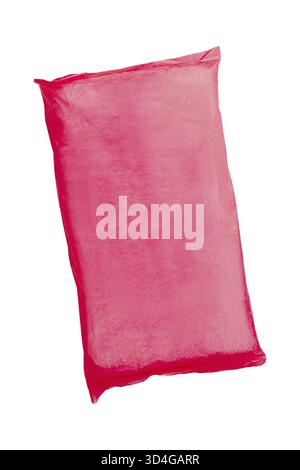 Food, Cleansing wet wipes isolated on white Stock Photo