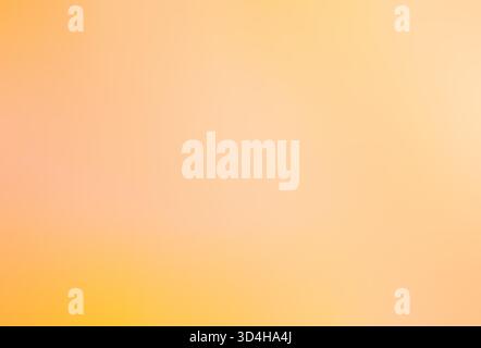 A warm, minimalist background with a soft transition between peach and cream tones, creating a cozy and bright atmosphere Stock Photo