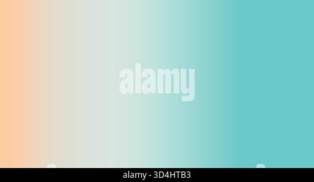 Gradient teal orange background with abstract texture. Design background creating smooth modern blue color flow Stock Vector