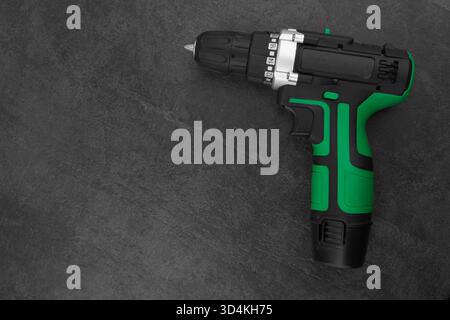 Screwdriver isolated on a black background Stock Photo