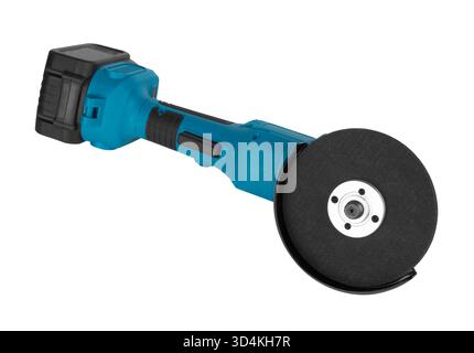 Angle grinder tool isolated on a white background Stock Photo