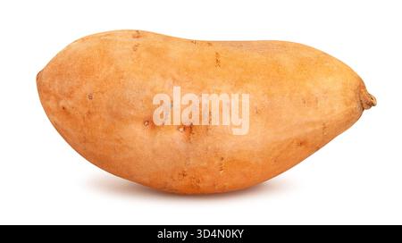 sweet potato path isolated on white Stock Photo