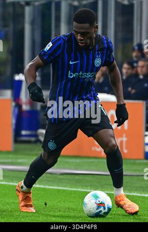 Inter Milan's Ange-Yoan Bonny during the Serie A soccer match between ...