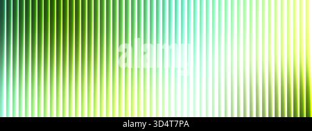 Ribbed glass gradient background. Fractal vertical stripes. Abstract reeded glass texture Stock Vector