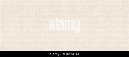 Crosshatch texture with no background. Mulberry paper with a grunge grid of crisscross scratches. Burlap background. Editable vector illustration. Stock Vector