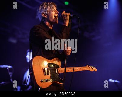 We Are Scientists celebrating the 20th anniversary of debut album 'With Love and Squalor' at New Century Hall, Manchester, UK on 17th October 2025. Stock Photo