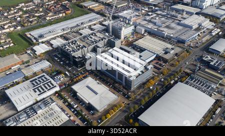 Data center in Slough, United Kingdom, colocation, cloud and connectivity. Stock Photo