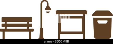 A modular wall of parcel lockers with control screen for self service pickup and drop off Stock Vector