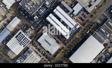 Data centers in Slough, United Kingdom. Stock Photo