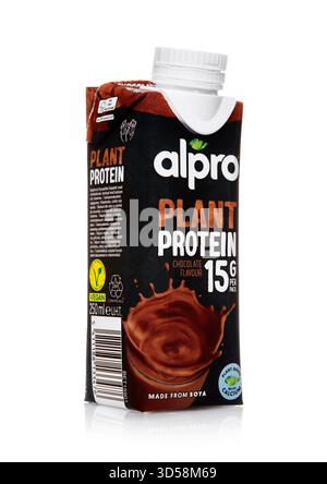 Alpro plant protein hi-res stock photography and images - Alamy