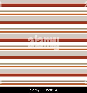 Stripes Simple Seamless Pattern Design Vector Stock Vector