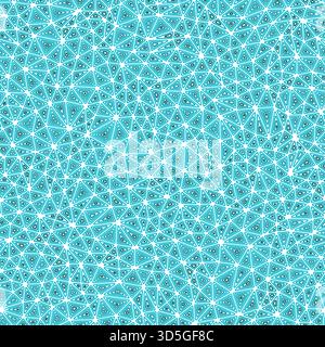 Minimalistic triangles background. Small shape size. Multiple repeated inner triangles. Single color tone style. Repeatable pattern. Stock Vector