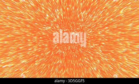 Dynamic fiery light streak explosion effect, creating intense glowing motion and energy background, Perfect for digital art and graphic design, vector Stock Vector
