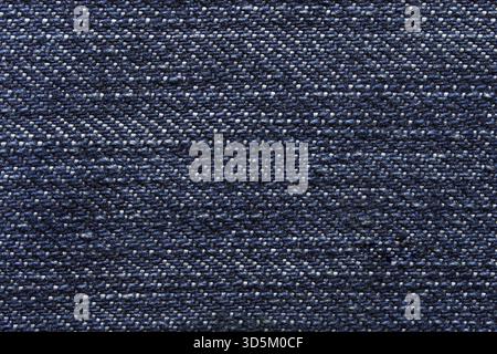Blue jean texture. Blank denim cloth textile background. Soft fabric. Flat cotton surface. Grunge structure design. Dark navy material. Indigo vintage Stock Photo
