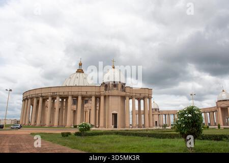 Basilica of Our Lady of Peace, Yamoussoukro Stock Photo