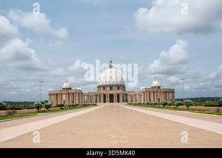 Basilica of Our Lady of Peace, Yamoussoukro Stock Photo