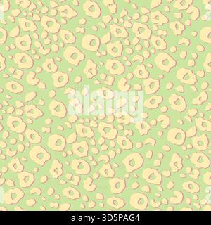 Animal Skin Rug. Colorful Safari Skin. Leopard Pattern Illustration. Bright Texture. Fur Texture Cheetah. Animal Colored Texture. Stock Vector