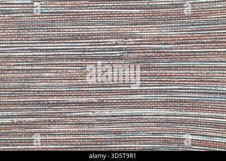 Textured wallcovering with horizontal striped lines Stock Photo