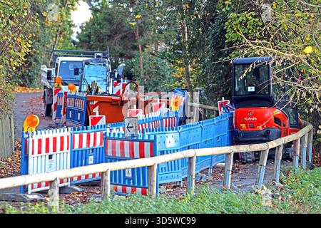 Glasfaserkabel für ein modernes Internet Eine Baustelle für den ...