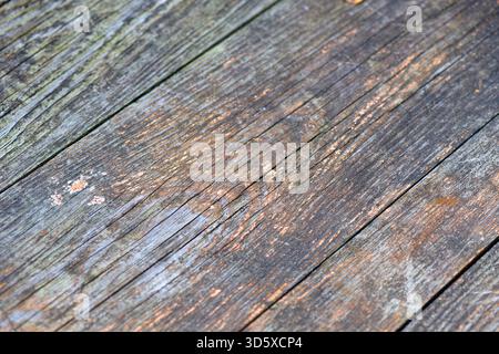 Old wooden wall background/ Selective focus Stock Photo