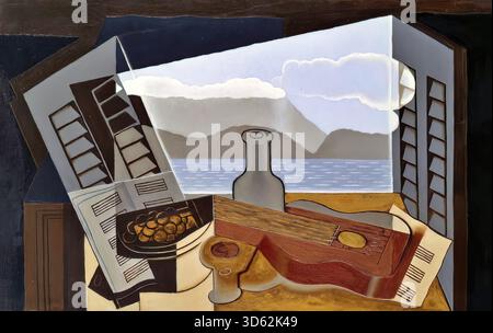 The Open Window, 1921 by Juan Gris Stock Vector