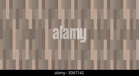 Hardwood plank floor with straight timber arrangement in natural oak tones creating a warm interior background for design projects room renderings and Stock Vector