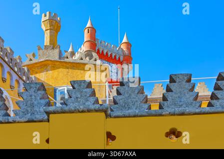 Pena Palace, Sintra, Portugal Stock Photo