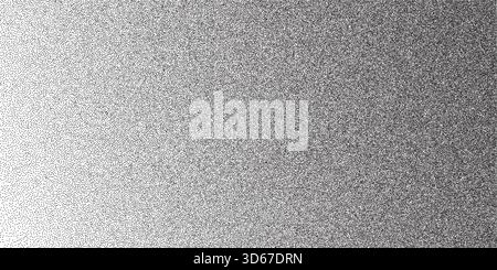 Noise grain stipple dot gradient texture vector illustration background. Stock Vector