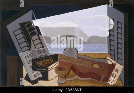 The Open Window, 1921 by Juan Gris Stock Vector