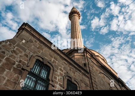 Sultan Divani Mevlevi Lodge Museum (Turkish name Sultan Divani Mevlevihanesi Müzesi) in Afyonkarahisar Stock Photo