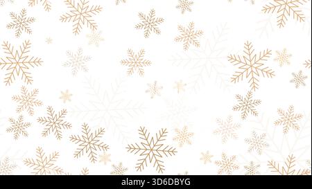 Christmas decoration snowflakes on white background stock illustration Stock Vector