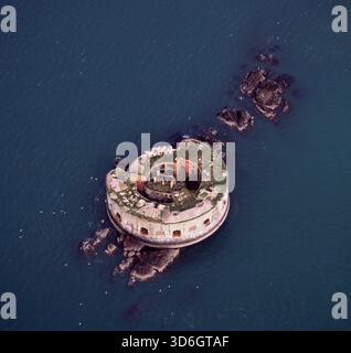 Stack Rock Fort, Pembrokeshire, Wales Stock Photo - Alamy