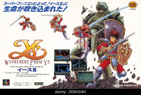 Ys III - Wanderers from Ys - Nintendo Entertainment System - NES