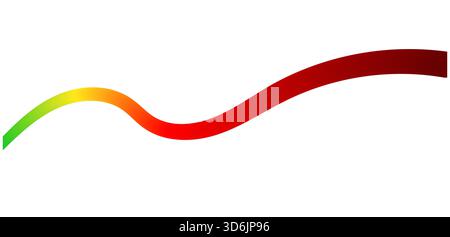 Colorful christmas festive gradient wave abstract design. Stock Vector