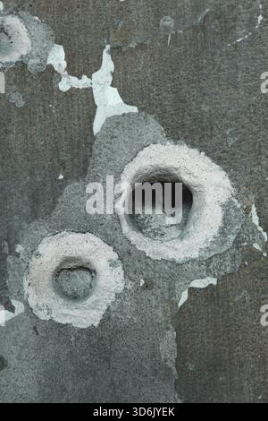 Close up of old decayed wall Stock Photo