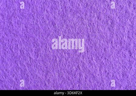Textured drawing of an A4 sheet made of purple felt. Stock Photo