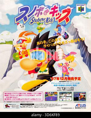 1997 Snowboard Kids video game, developed by Racdym and published