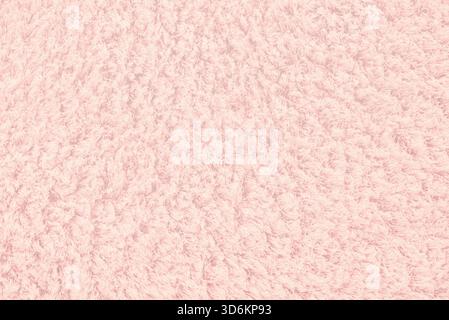 fluffy soft fleece fur mat pattern or texture for background Stock Photo