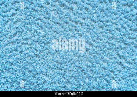 fluffy soft fleece fur mat pattern or texture for background Stock Photo