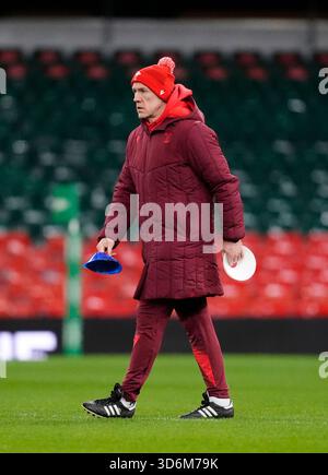 Steve Tandy, the head coach of Wales rugby mens team during the Wales ...