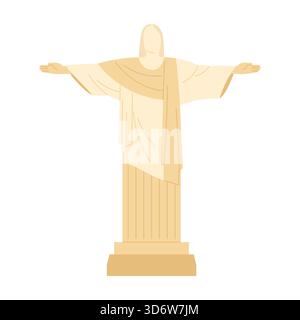 Isolated brazil christ redeemer vector design Stock Vector Image & Art ...