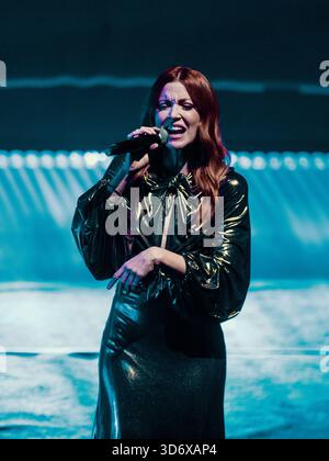 Music Concert Noemi Noemi During Noemi Music Concert In Milan Italy