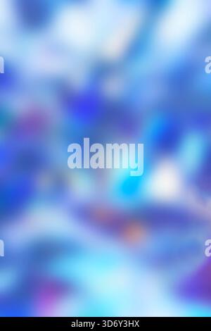 Abstract blue blur background with soft light and gradient colors for design projects Stock Photo