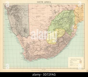 South Africa - Transvaal & Orange Free State. Goldfields. SAMLER BROWN ...