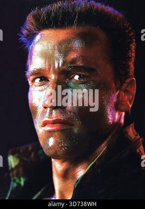 COMMANDO 1985 20th Century Fox film with Arnold Schwarzenegger Stock ...