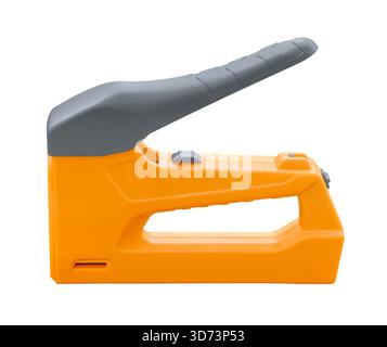 Generic mechanical stapler, isolated on white background Stock Photo