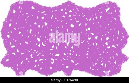 Hand Drawn Squiggle Crayon Textbox Frame Stock Vector